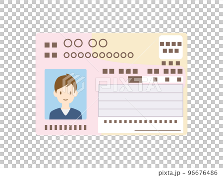 想像一個人的我的號碼卡的插圖 想像一個人的我的號碼卡的插圖 96676486