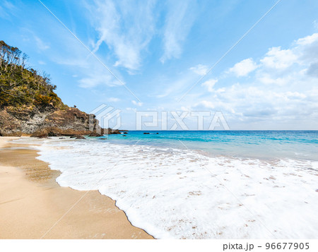 南伊豆の海（田牛海水浴場） 96677905