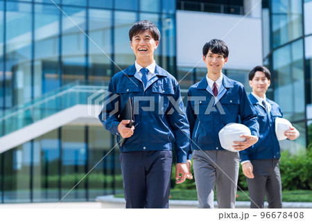 ビジネス　エンジニア　会議　不動産　製造　建築　建設　撮影協力「LINK FOREST」 96678408