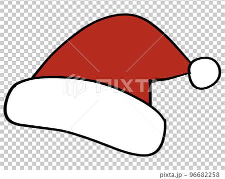 Loose santa hat illustration material Loose santa hat illustration material 96682258