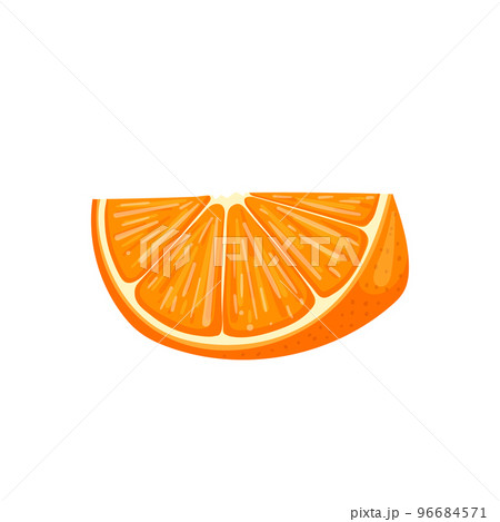 orange slice cartoon vector illustration 96684571