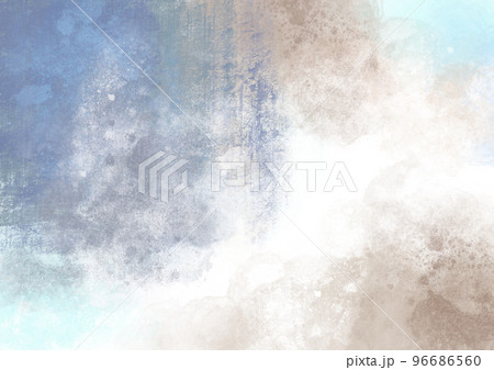 カラフルな水彩の背景 96686560