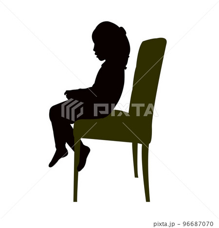 a girl body silhouette vector a girl body silhouette vector 96687070
