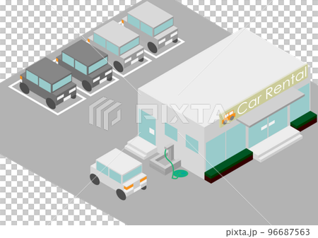 等距汽車租賃店 96687563