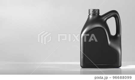 Canister with engine oil isolated on white background 96688099