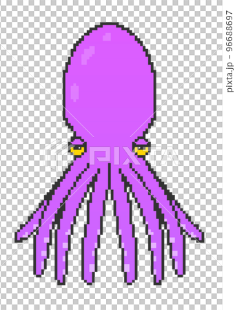 Dot picture_octopus (purple) 96688697