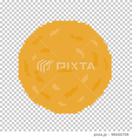 ドット絵_せんべい 96688706