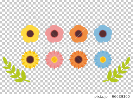 カラフルお花あしらいセット 96689300