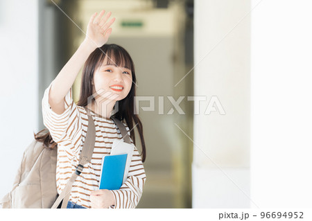 女子学生のポートレート 女子学生のポートレート 96694952