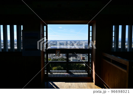 小牧山城の天守閣から見た眺望 小牧山城の天守閣から見た眺望 96698021