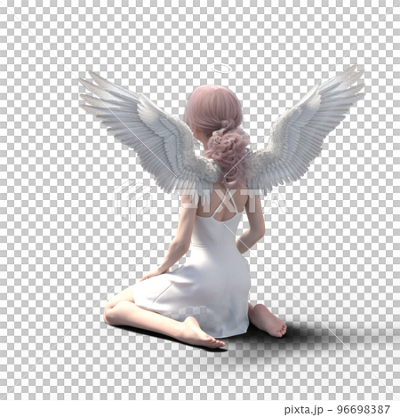 可愛い妖精 perming 3DCG イラスト素材 可愛い妖精 perming 3DCG イラスト素材 96698387