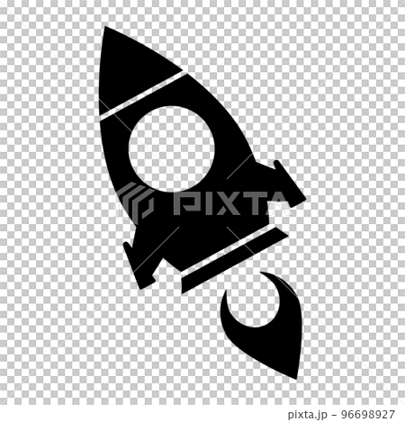 rocket launch. missile launch. Weapons of destruction. vector. rocket launch. missile launch. Weapons of destruction. vector. 96698927