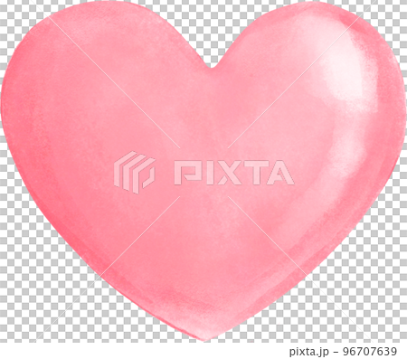 cute sweet Hearts watercolour hand drawing cute sweet Hearts watercolour hand drawing 96707639