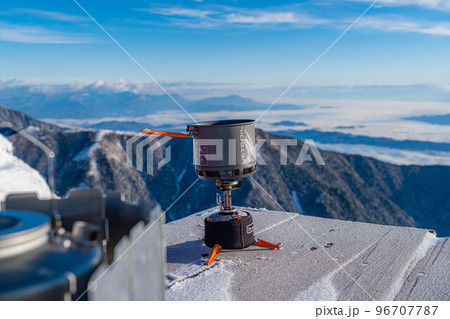 【山岳素材】クッカーとヤカン【長野県】 【山岳素材】クッカーとヤカン【長野県】 96707787