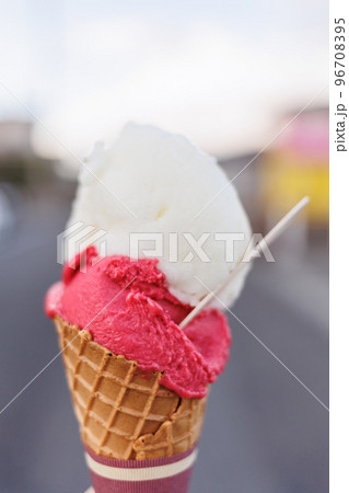 青森県産食材を使ったジェラート(青森県十和田市) 青森県産食材を使ったジェラート(青森県十和田市) 96708395