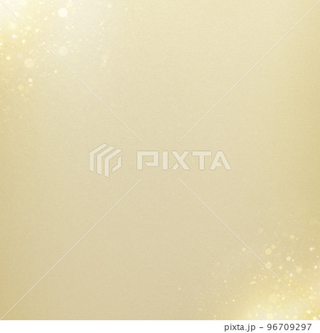 シンプルなゴールドのキラキラ背景 96709297