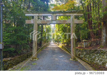 崇道神社　参道（京都市左京区上高野） 96710069