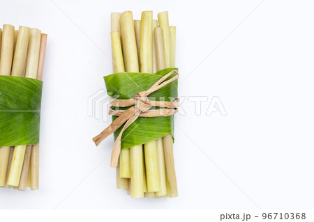 Lotus stem on white background. Lotus stem on white background. 96710368