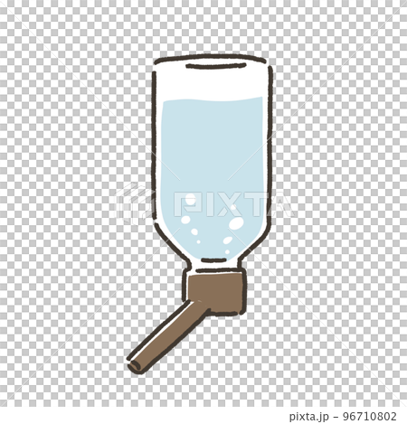 給水ボトルのイラスト 給水ボトルのイラスト 96710802