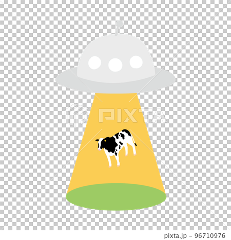 牛被不明飛行物帶走 96710976