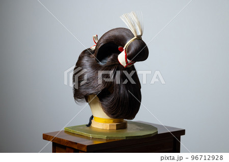 日本髪のかつら 文金高島田 日本髪のかつら 文金高島田 96712928