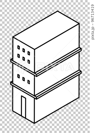 建築簡單圖 建築簡單圖 96713419