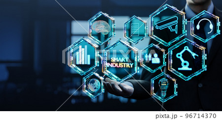 Industrial Engineer using smart Cloud computing 96714370