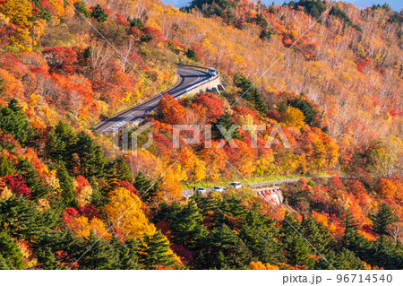 《福島県》天狗の庭の紅葉・磐梯吾妻スカイライン《紅葉最盛期》 《福島県》天狗の庭の紅葉・磐梯吾妻スカイライン《紅葉最盛期》 96714540
