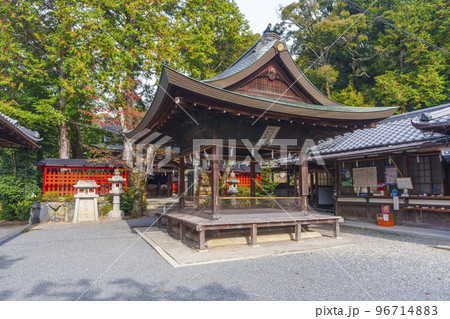 三宅八幡宮 拝殿(京都市左京区上高野) 三宅八幡宮 拝殿(京都市左京区上高野) 96714883