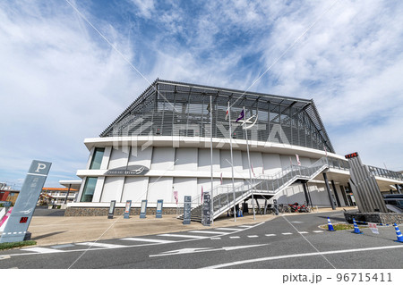 群馬県高崎市 晴天の高崎アリーナ 群馬県高崎市 晴天の高崎アリーナ 96715411