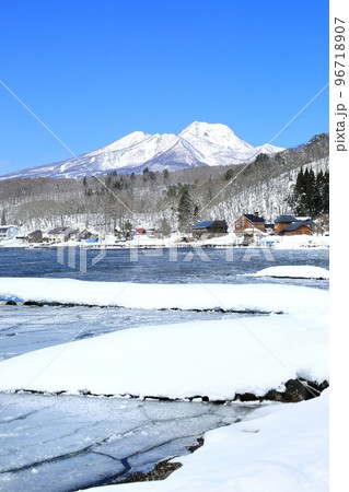 冬の野尻湖 96718907