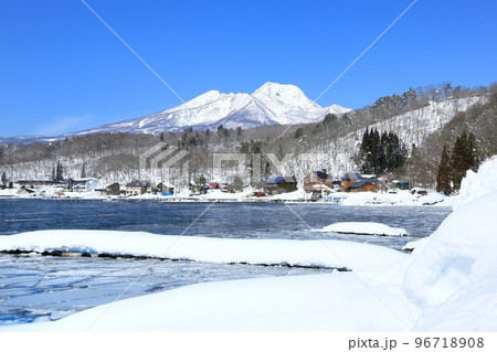 冬の野尻湖 96718908