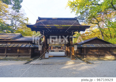 河合神社　表門（京都市左京区下鴨泉川町） 96719929