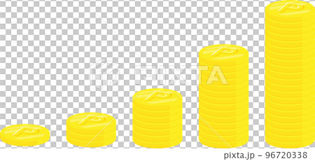 山積みのコインの素材 96720338