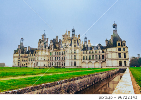 フランス 世界遺産 シャンボール城 フランス 世界遺産 シャンボール城 96722143