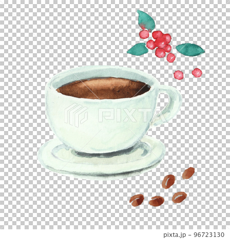 用水彩繪製的咖啡廳飲料精品咖啡 用水彩繪製的咖啡廳飲料精品咖啡 96723130