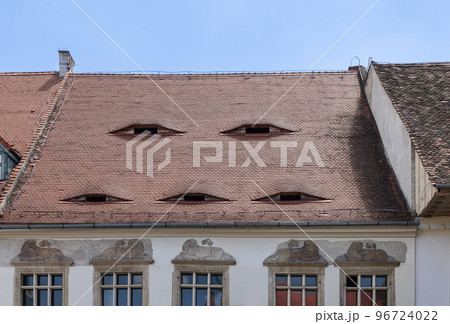 These Sibiu Eyes windows look unnervingly like real eyes, giving houses chilling, anthropomorphic gaze, they have become symbol of protest in Romania 96724022