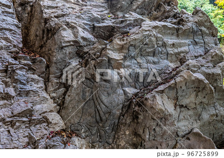 大雄寺の五百羅漢（富川渓谷）　【長崎県諫早市】 96725899