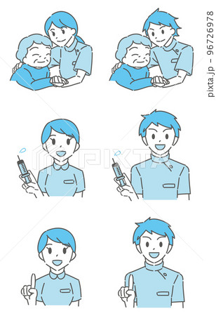 病院で働く看護師 96726978