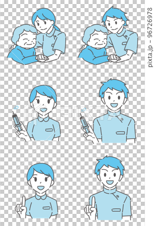 病院で働く看護師 96726978