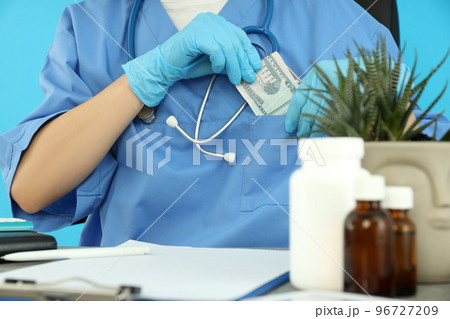 Concept of corruption in medicine, malpractice and law violation Concept of corruption in medicine, malpractice and law violation 96727209