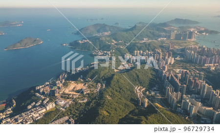 the coastline of inner Port Shelter, Sai Kung 11 May 2022 the coastline of inner Port Shelter, Sai Kung 11 May 2022 96729734