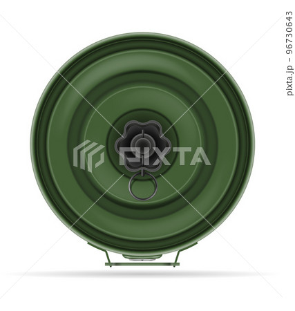 panzer tank military mine vector illustration 96730643