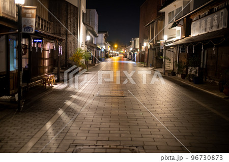 山陰の小京都　秋の津和野　島根県 96730873