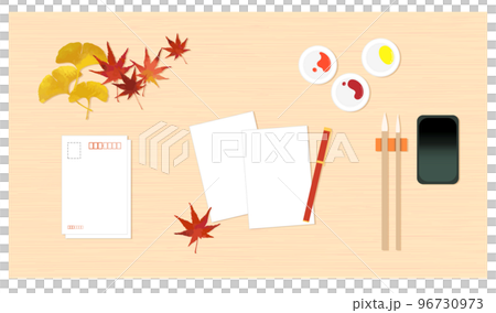 我要寫明信片的辦公桌背景 96730973