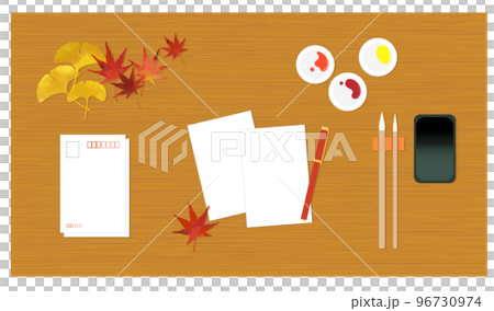 我要寫明信片的辦公桌背景 96730974