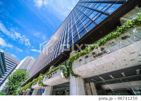 日本の東京都市景観 港区の北海道新聞社などを望む 日本の東京都市景観 港区の北海道新聞社などを望む 96731250