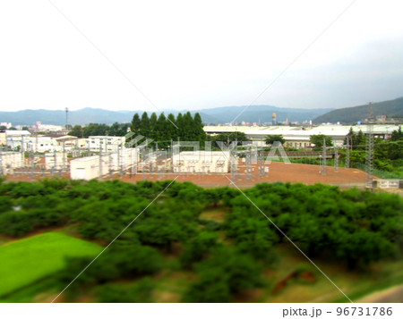 ジオラマ風の車窓 ジオラマ風の車窓 96731786