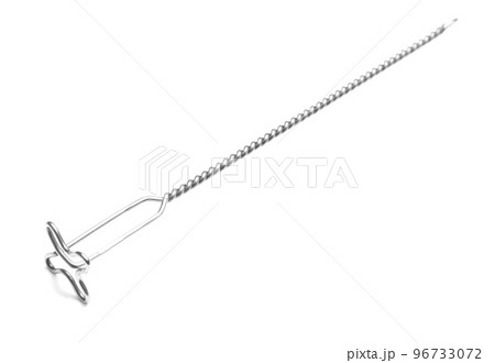 Logopedic probe for speech therapy isolated on white 96733072