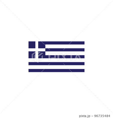 Greek flag logo 96735484